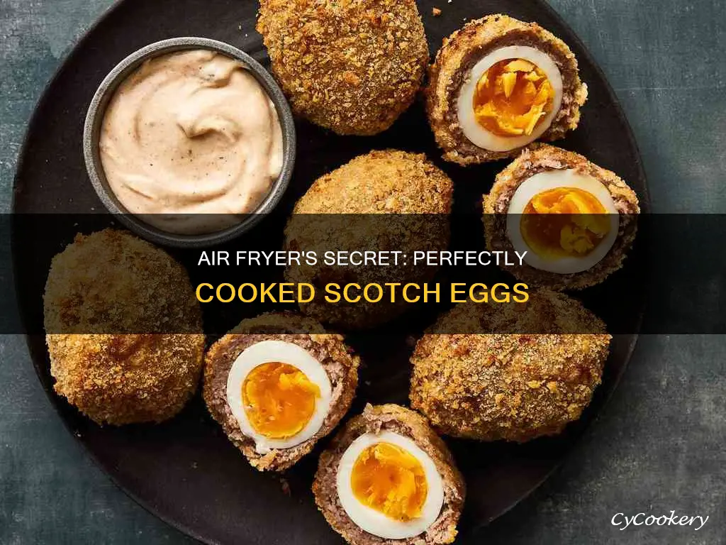 can you cook homemade scotch eggs in an air fryer