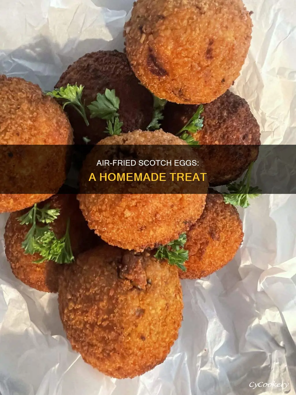 can you cook homemade scotch eggs in an air fryer