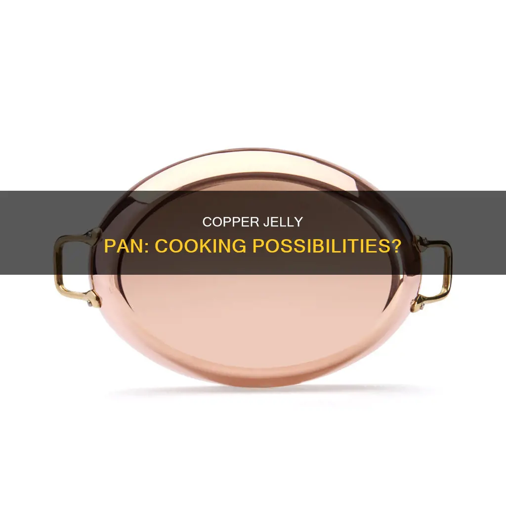 can you cook in a cooper jelly pan