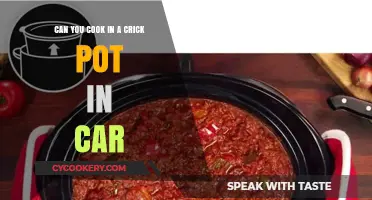 Cooking in Your Car: Crock Pot Possibilities
