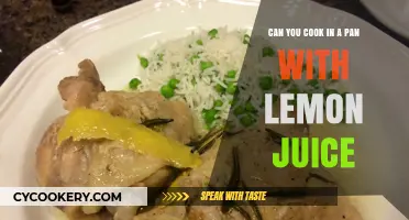 Lemon Juice and Pans: Cooking with Citrus