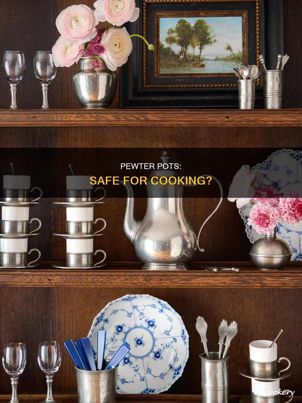 can you cook in a pewter pot
