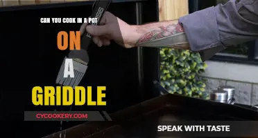 How to Cook on a Griddle with a Pot
