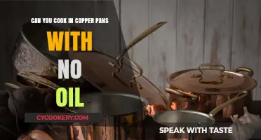 Copper Pans: Oil-Free Cooking?