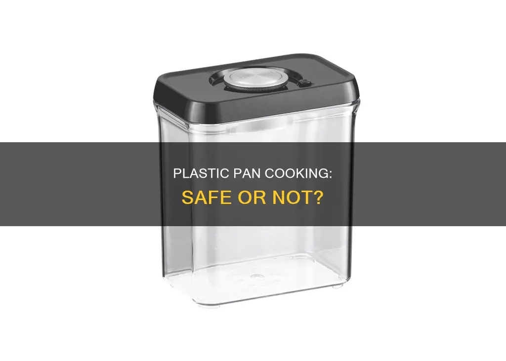 can you cook in plastic pan like lasagna comes in