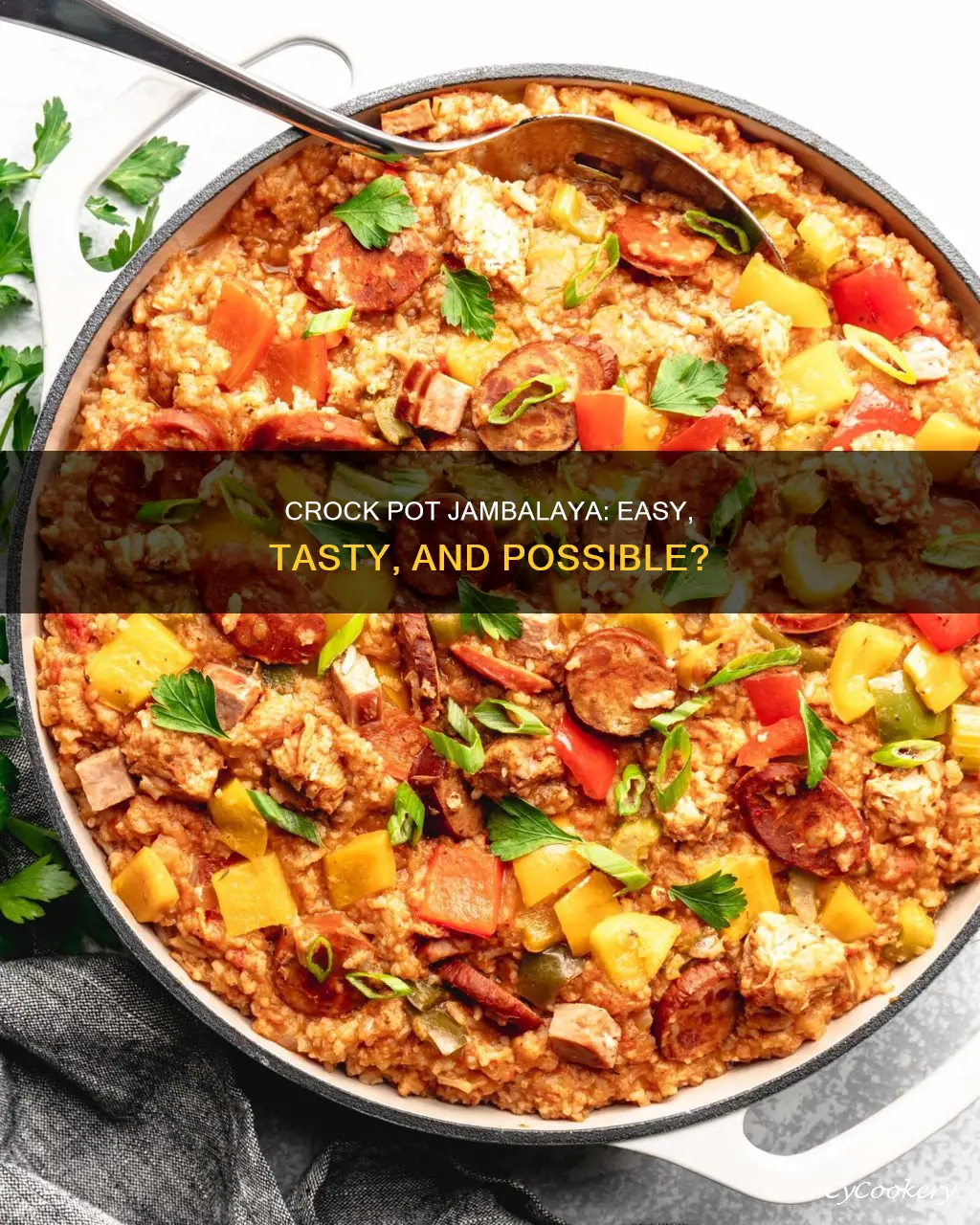 can you cook jambalaya in a crock pot