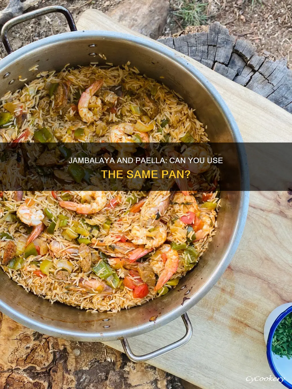 can you cook jambalaya in a paella pan