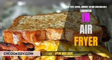 Air Fryer Breakfast: Cooking Jimmy Dean Sandwiches to Perfection