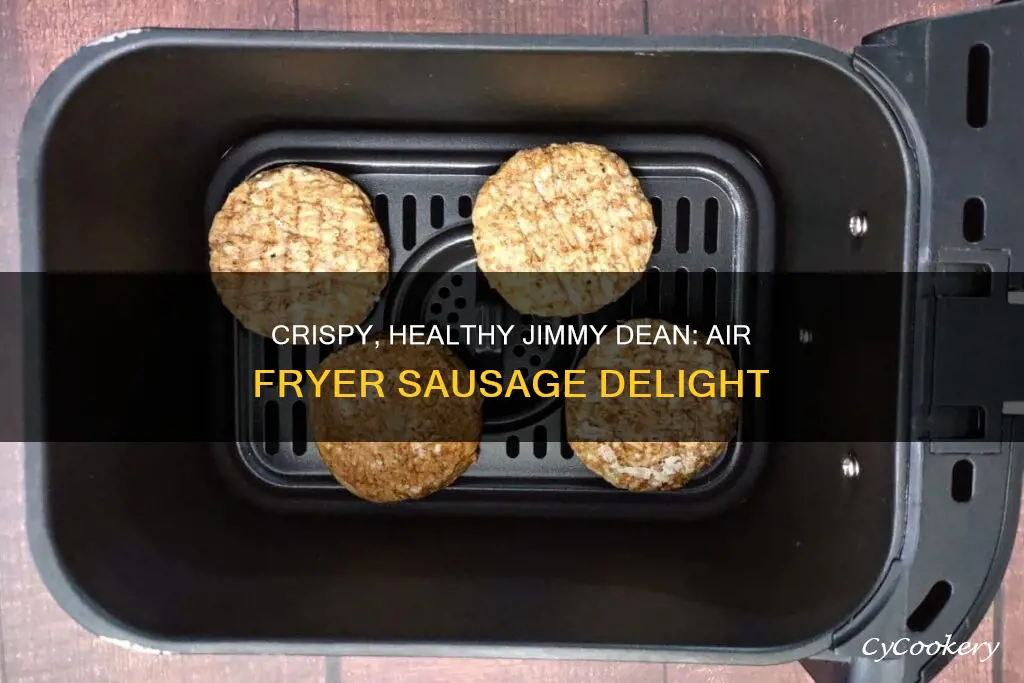 can you cook jimmy dean sausage in an air fryer