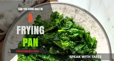 Healthy Frying: Cooking Kale in a Pan