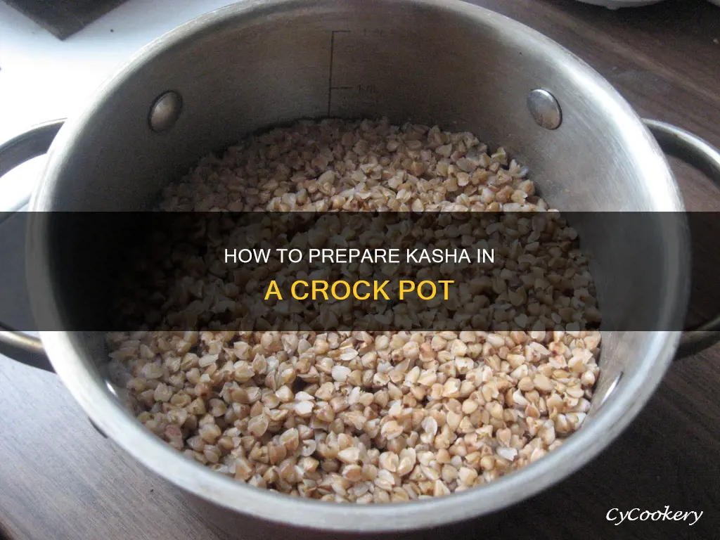 can you cook kasha in a crock pot