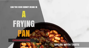 How to Cook Kidney Beans in a Frying Pan