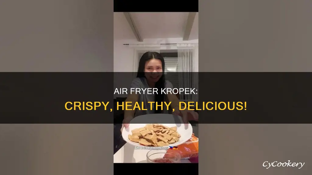 can you cook kropek in air fryer