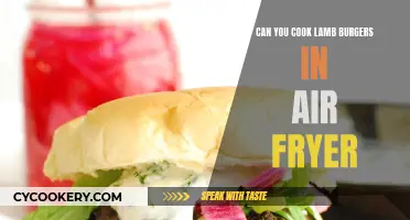 Air Fryer Lamb Burgers: Juicy, Healthy, and Easy to Make!