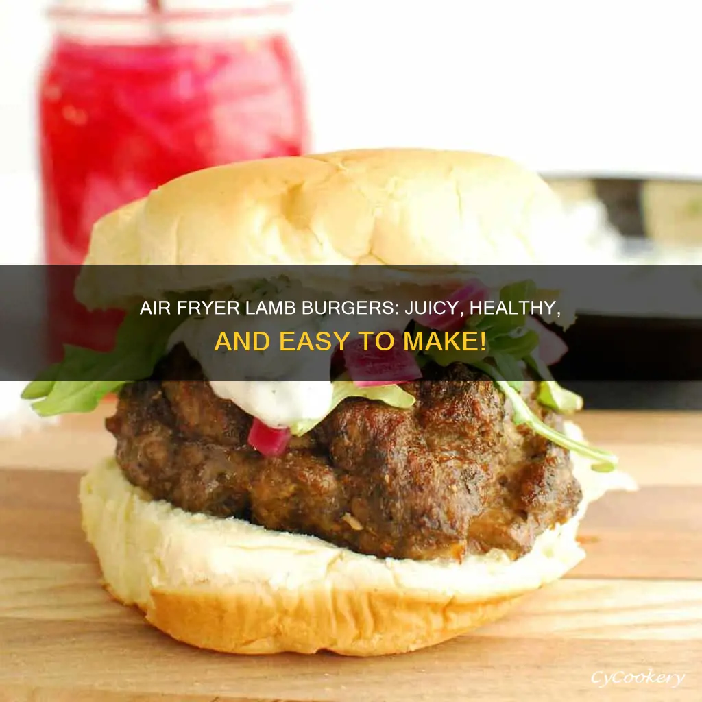 can you cook lamb burgers in air fryer