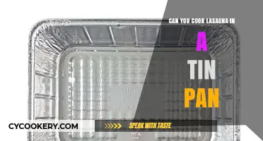 Lasagna Baking: Tin Pan versus Glass Dish