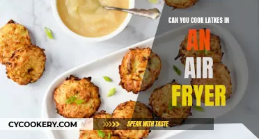 Crispy, Healthy Latkes: Air Fryer Magic!