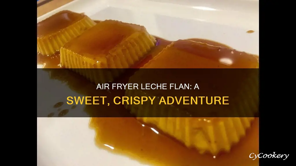 can you cook leche flan in air fryer