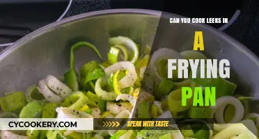 Leeks in a Frying Pan: Quick, Easy, Delicious!