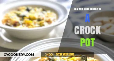Cooking Lentils: Crock Pot Magic