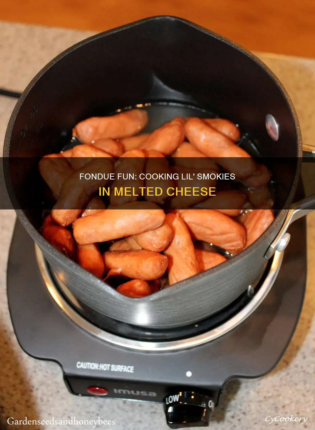 can you cook lil smokies in fondue