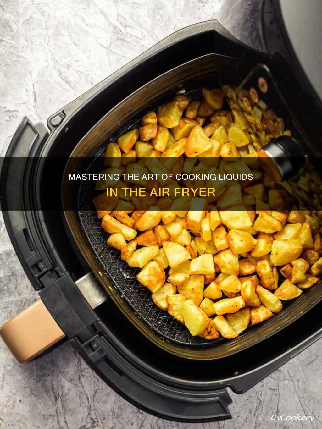 can you cook liquids in air fryer