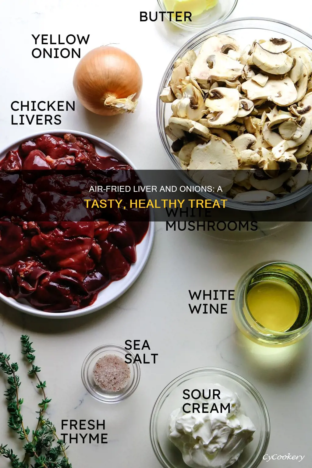 can you cook liver and onions in an air fryer