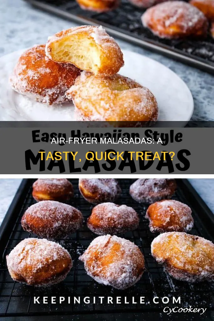 can you cook malasadas in an air fryer