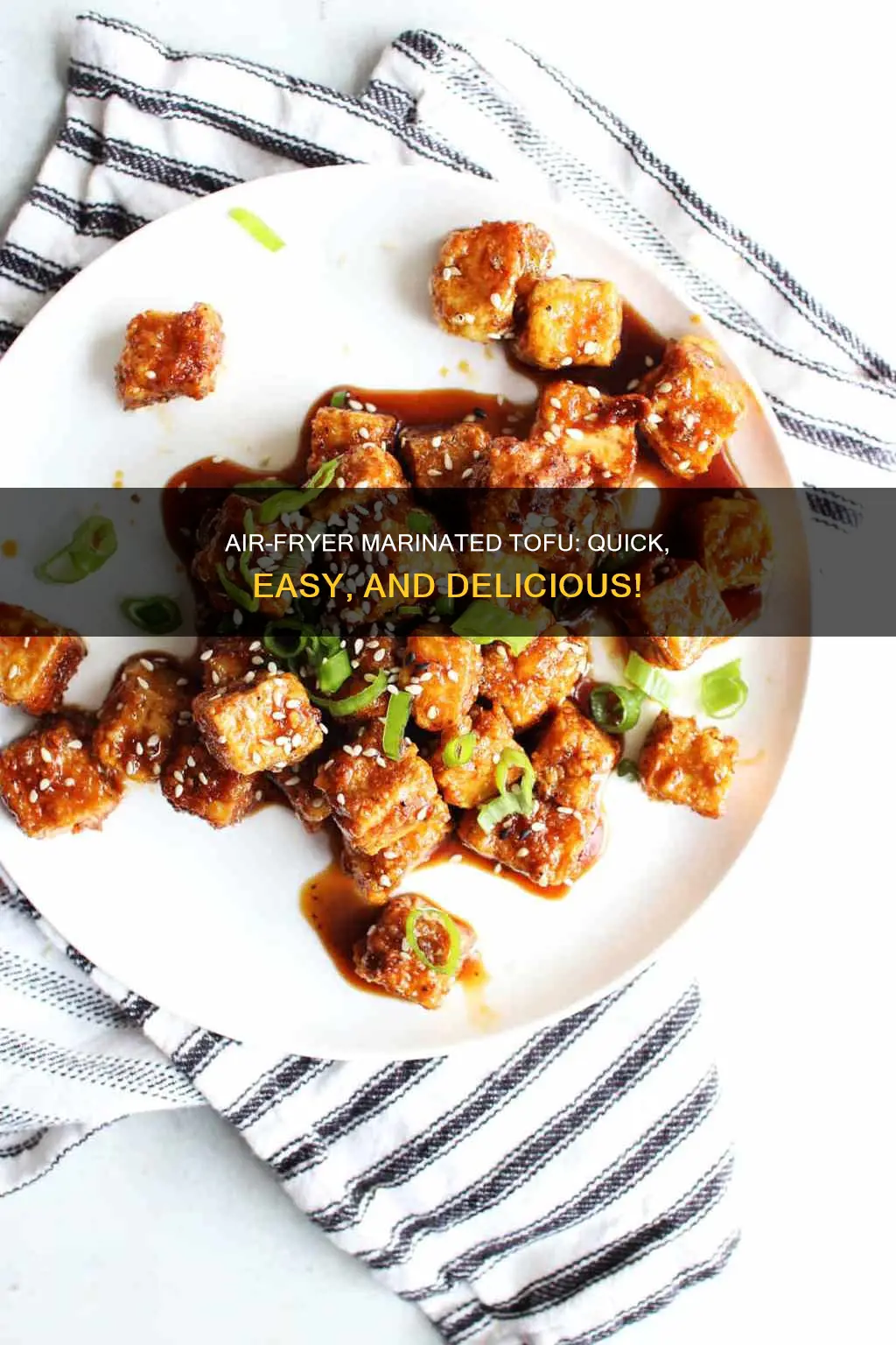 can you cook marinated tofu in air fryer
