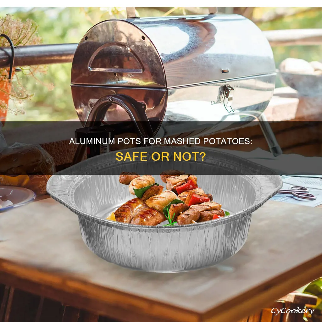 can you cook mash in an aluminum pot