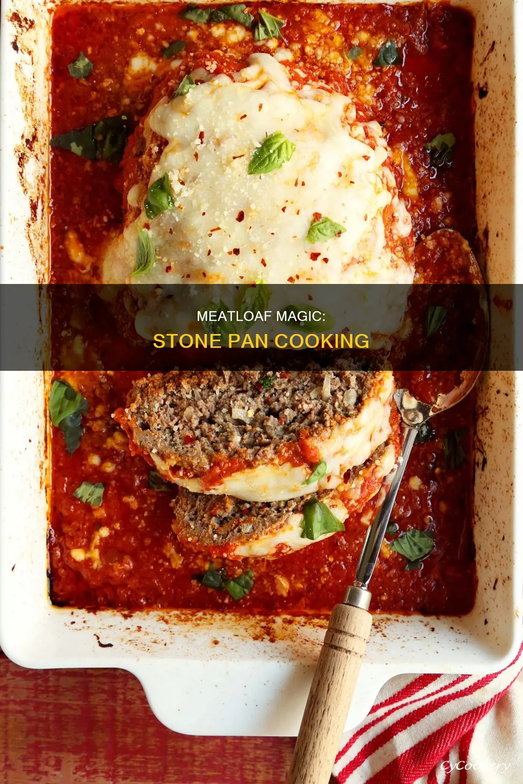 can you cook meatloaf in a stone pan