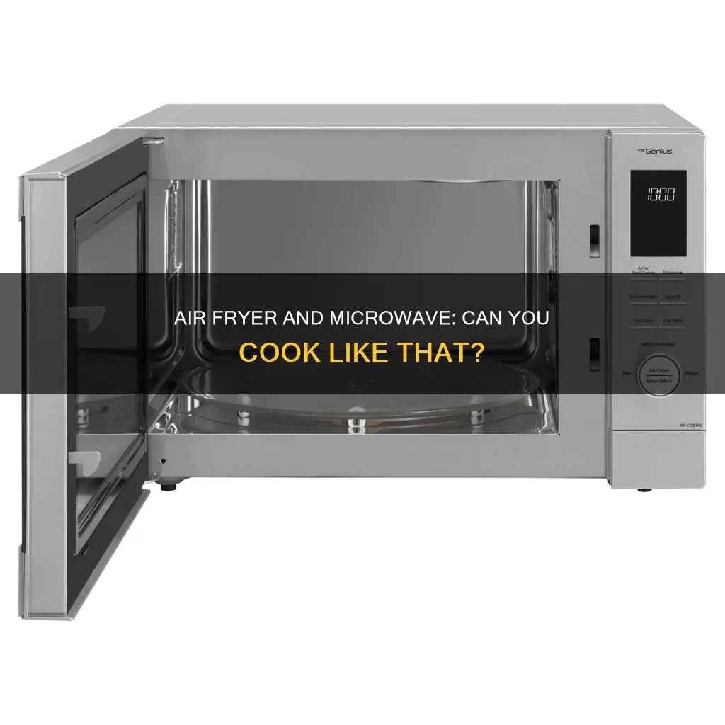 can you cook microwave food in an air fryer