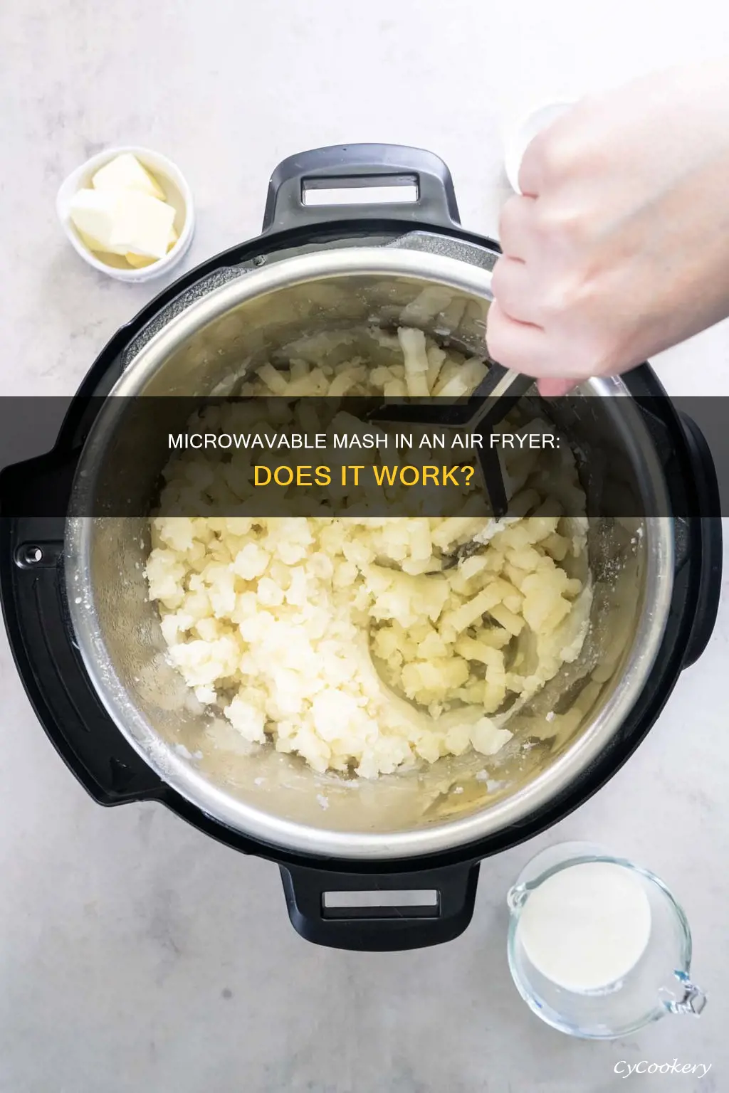 can you cook microwave mash in air fryer
