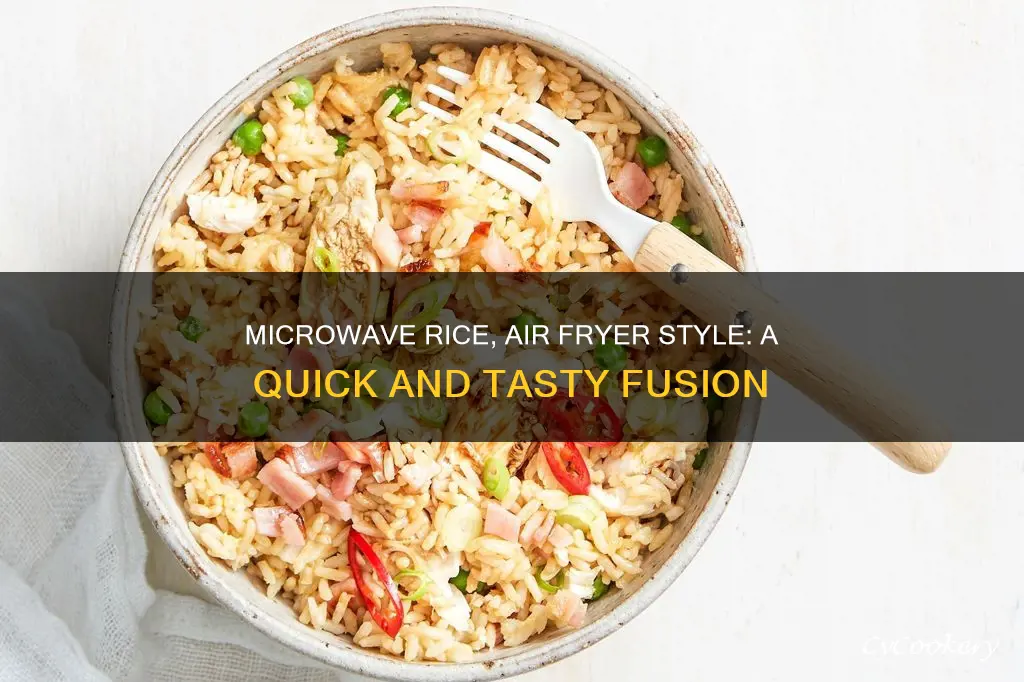 can you cook microwave rice in air fryer