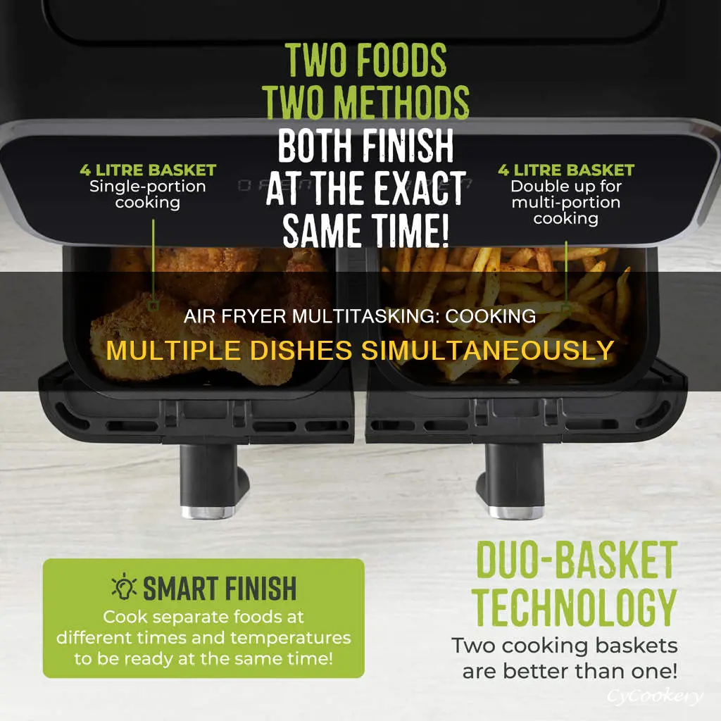 can you cook more than one thing in air fryer