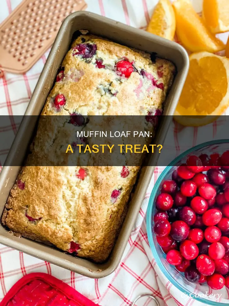 can you cook muffin batter in a loaf pan