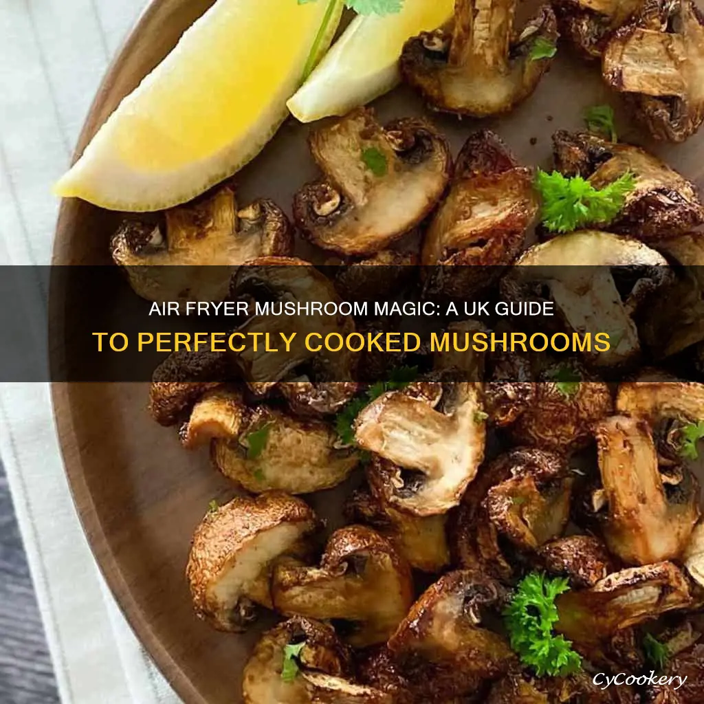 can you cook mushrooms in an air fryer uk