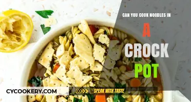 Slow-Cooked Noodles: Crock Pot Magic