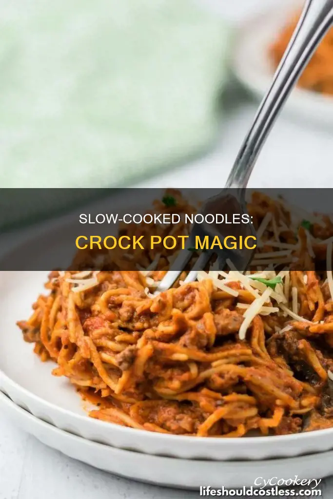 can you cook noodles in a crock pot