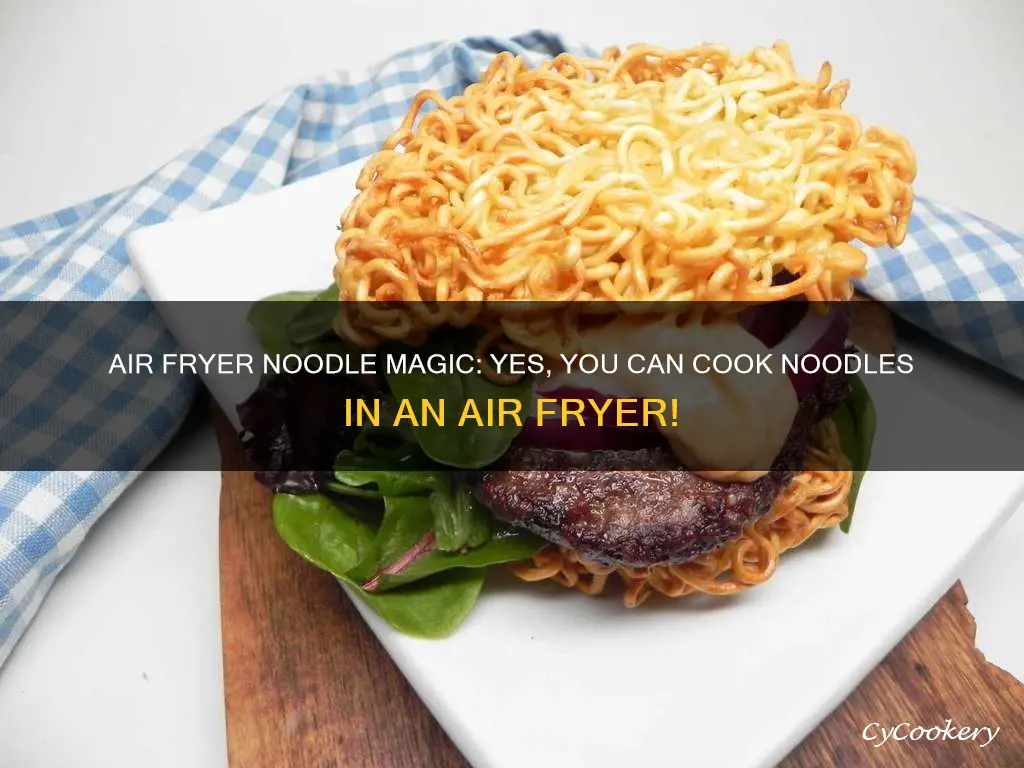 can you cook noodles in an air fryer