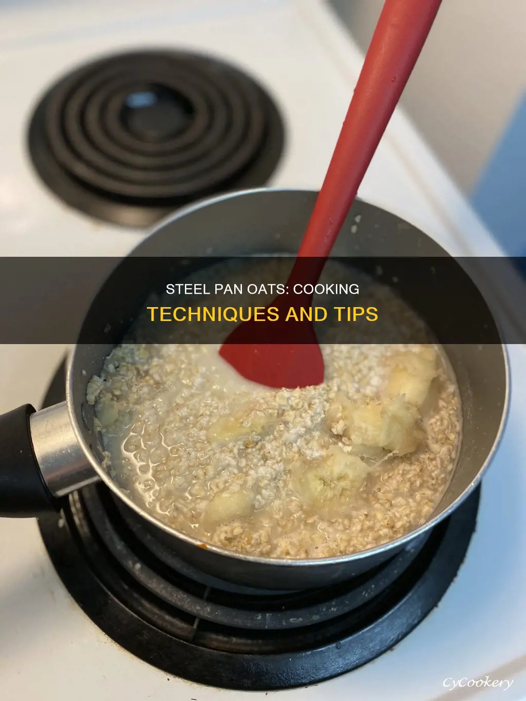 can you cook oats in stainles steel pan