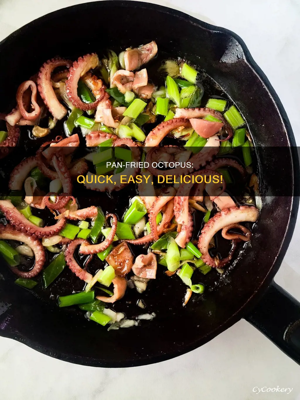 can you cook octopus in a pan