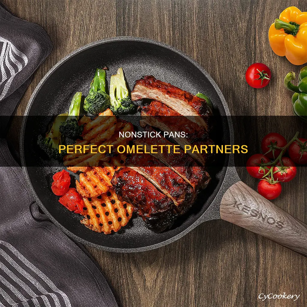 can you cook omelette on nonstick pan