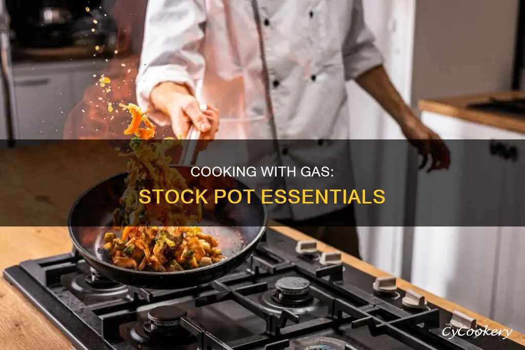 can you cook on gas stove with stock pot
