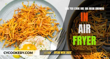 Crispy Hash Browns: Air Fryer Magic with Ore Ida