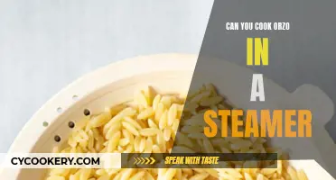 Steaming Orzo: A Quick, Easy Cooking Method?