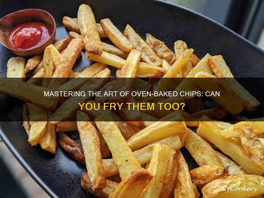 can you cook oven chips in a deep fat fryer