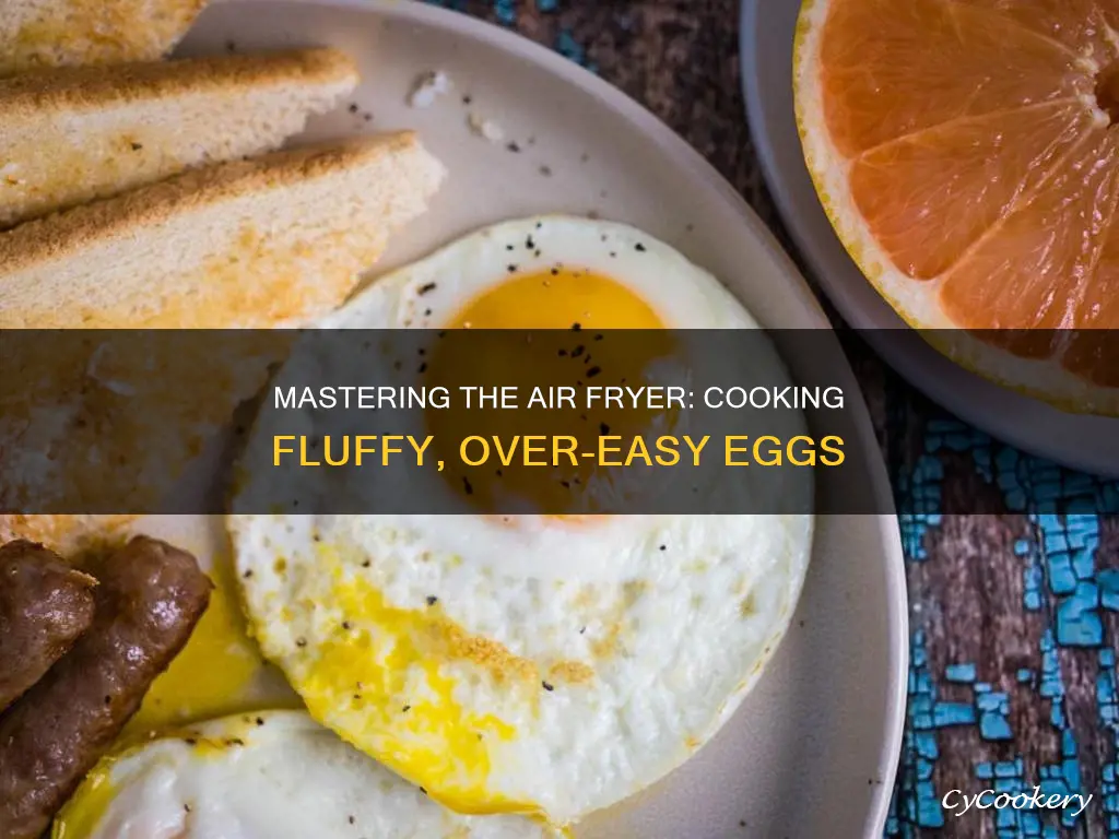 can you cook over easy eggs in an air fryer