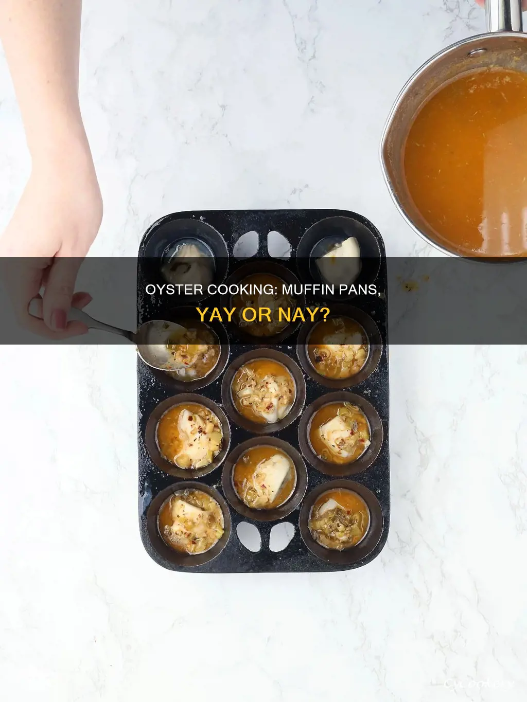 can you cook oysters in regular muffin pans