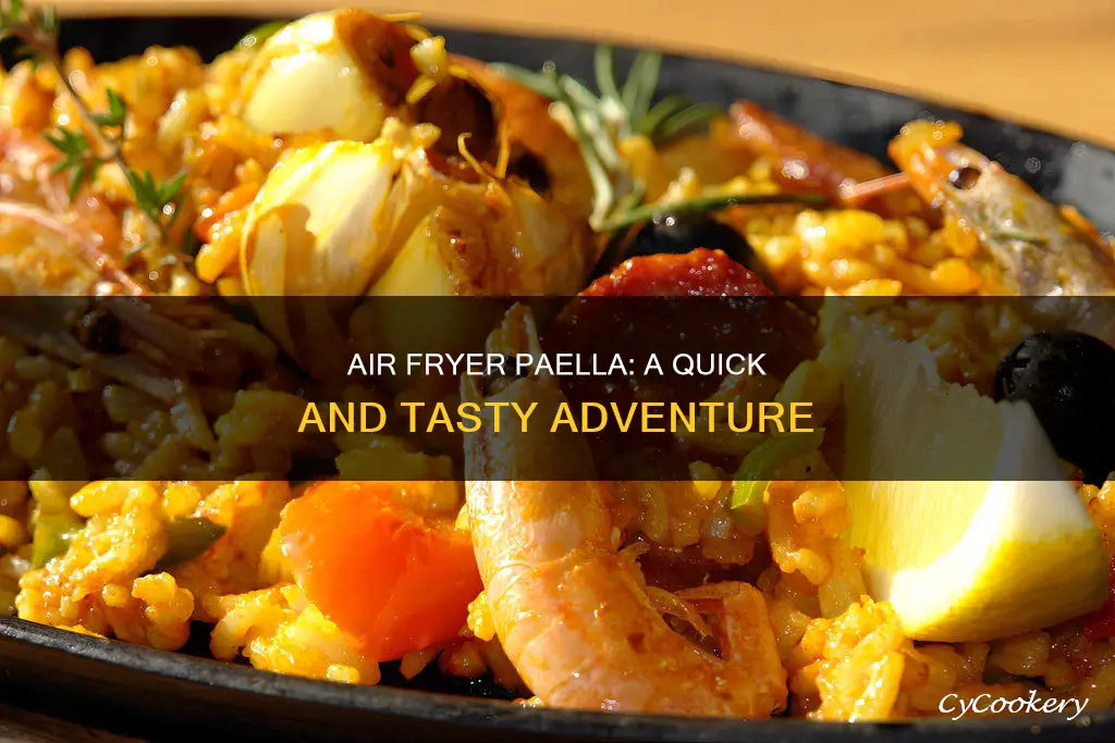 can you cook paella in an air fryer